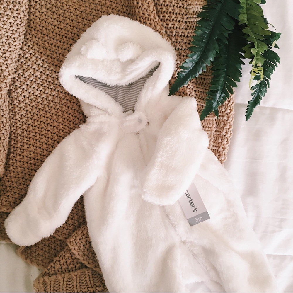 NWT Carter’s Warm Footed Bodysuit